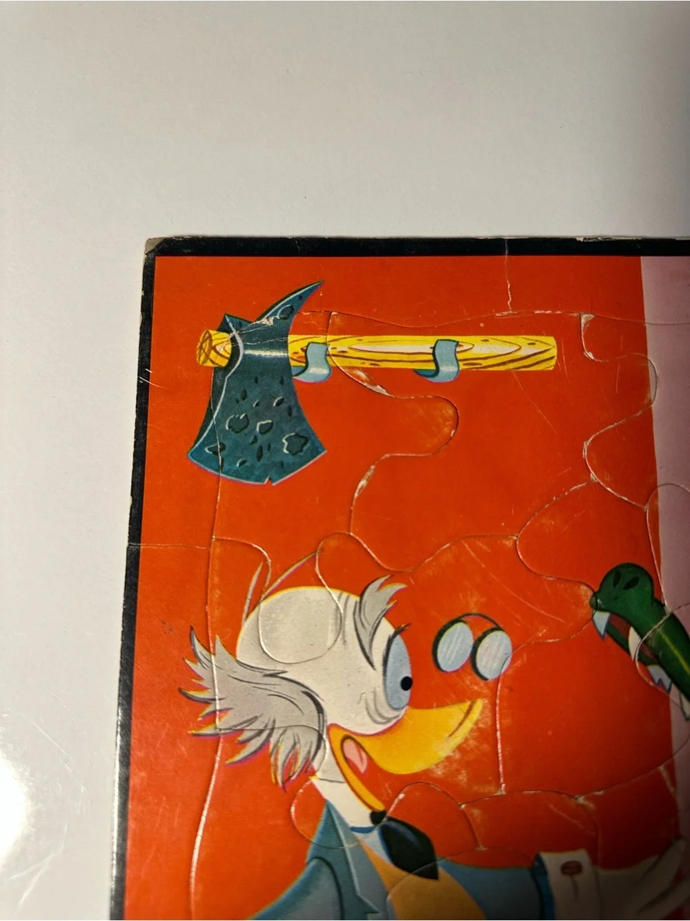 Walt Disney's Scrooge McDuck tray puzzle 